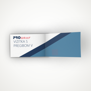 VIZITKA S PREGIBOM